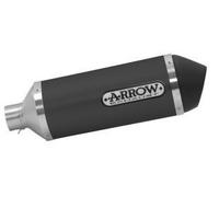 Silenciador homologado Aluminio Negro para Piaggio Medley 125-150 20-