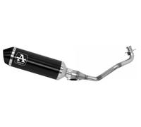 53549ANN - Escape completo Arrow Urban Dark Aprilia SR 125 / 200 GT (22-23)
