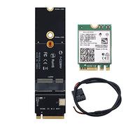 5374 Mbps WiFi 6E AX210 2.4G/5Ghz/6Ghz para Bluetooth 5.2 a M Key NVMe SSD Puerto Red Wlan Wifi Adaptador