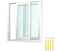 53x38cm,Ventana Deslizante Del Sótano Con Pantalla,Ventana Corrediza De