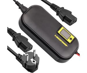 54,6V 12A Netzteil Ladegerät Intelligentes einstellbares Ladegerät für 13Series 48V 46.8V 53.5V 50V Lithium Li-Ion Li-Poly Akku (C13 Schutzkontakt Stecker)