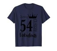 54 Año Viejo y Fabuloso - Sassy Classy 54th Birthday Women Camiseta