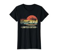 54 Años 54 Cumpleaños Impresionante Desde Noviembre 1967 Camiseta gráfica económica, Mujer, Negro, XS