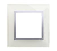 Simon 54 Nature 5902787559786 - Marco individual de cristal, color plateado