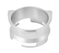 54 mm Dosis de dosificación Aleación de aluminio Café giratorio Ring Diseing Anillo de dosificación con 8 Series Coffee Machines Silver 2.1 pulg. Diámetro interno