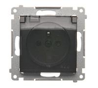 54 MÓDULO ANTRACITA ENCHUFE 1X Z/U CON PREMIUM 54 DGZ1BUZ.01/48A