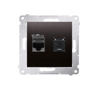 Kontakt-Simon D62.01/48 - Toma de Corriente (plástico IP20, 75 mm, 37 mm, 75 mm)