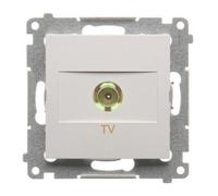 54 MÓDULO BLANCO TV ENCHUFE TERMINAL PREMIUM 54 DAK1.01/11