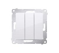54 MÓDULO BOTÓN BLANCO 3X 3Z PINZAS PREMIUM 54 DP31.01/11