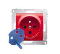 54 MÓDULO ENCHUFE ROJO 1X Z/U FECHA Z PREMIUM 54 DGD1.01/22