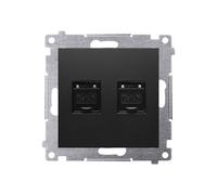 Enchufe doble ordenador RJ45 categoría 6 Simon 54 D62.01/49