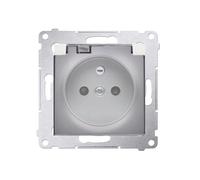54 MÓDULO PLATA MATE ENCHUFE 1X Z/U CON PREMIUM 54 DGZ1BUZ.01/43A
