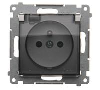 54 MÓDULO PLATA MATE ENCHUFE 1X Z/U CON PREMIUM 54 DGZ1BZ.01/43A