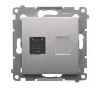 54 MÓDULO PLATA MATE ENCHUFE ORDENADOR 1X PREMIUM 54 D61.01/43