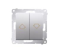54 MÓDULO PLATA MATE PREMIUM PERSIANA PULSADOR 54 DZP1.01/43