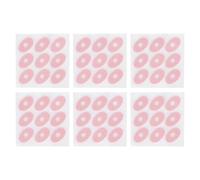 54 piezas de almohadilla de tacón alto de tacón látex calcomanía anti fricción pegatina para zapatos para mujeres tacones altos cómodos almohadillas adhesivas de protección del