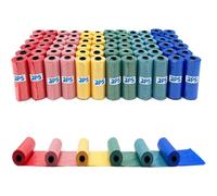540/1080 Bolsas de Caca Perro Bolsas para Excrementos de Perros para Mascotas Animales Domésticos Pack de 36/72 Rollos Multicolor 32*22cm BPS-5395