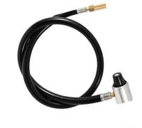 5430 Adaptador de manguera de extensión de 3 pies para estufas Coleman 5413 5420A, conector de latón con regulador de 15 PSI, manguera de goma a prueba de fugas para cilindro de 1 libra, configuración