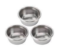 54MM Stainless Steel Single Layer Coffee Portafilter Filter Basket, 2 Cups, Precise Brewing for Home Baristas and Coffee Shops