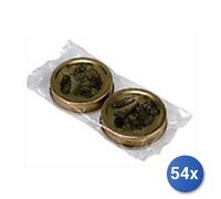 Bornioli Rocco Quattro STAGIONI Tapa para Botes, Metal, Multicolor, 15.2x7.4x2.3 cm, 2