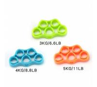 (55,9900) 3 uds entrenador de dedos pinza de mano de silicona relajante autismo Juguetes de terapia ocupacional