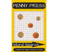55 Classic Themed Word Search Puzzles: Word Searches with Easy to read print about Penny Press, Penny Press word puzzle, Penny and more | 6x9 inches, ... gift for Vacations, Holidays and Free Times