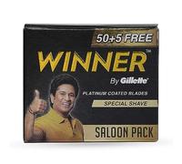 55 cuchillas de afeitar Gillette Winner Platinum