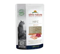 55 g Almo Nature HFC Atún y Pollo en Gelatina sobre para gatos