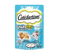Catisfactions Shake Ups Snacks para gato - Fiesta del Mar - Cantidad: 60 g