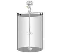 55 Gallon Pneumatic Agitator, 3/4HP Air Agitator for Viscous Liquids, Industrial Paint Stirring Machine, Paint Stirring Machine Bracket Air Agitator Paint Mix Tool