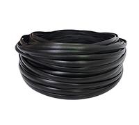 55 m de mimbre sintético negro para todo tipo de clima, para fijar sillas de jardín, mesa de almacenamiento, muebles de patio, reparación de bricolaje