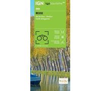55 Meuse - Bar de Duc: MEUSE - BAR LE DUC - VERDUN - FORÊT D'ARGONNE 1:100000 (TOP 100)