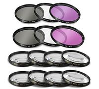 55 mm y 58 mm filtros para Nikon D5600, D3400 DSLR Cámara con Nikon 18 - 55 mm f/3,5 - 5,6 G VR AF-P DX y Nikon 70 - 300 mm f/4.5 - 6.3 G ED