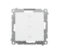 55 MÓDULO BLANCO MATE CONECTOR PERSIANA 1-0-2 ABRAZADERAS