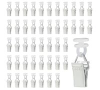 55 pinzas para cortinas, pinzas con ruedas, para cortinas enrollables