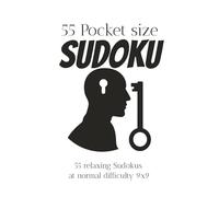 55 Pocket size Sudoku: 55 Relaxing sudokus at normal difficulty, 9x9