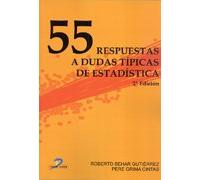 55 respuestas a dudas típicas de estadística (SIN COLECCION)