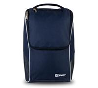 55 Sport Pro - Bolsa para botas de fútbol y zapatos ventilados con bolsillo con cremallera, color azul marino