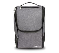 55 Sport Pro - Bolsa ventilada para botas de fútbol y zapatos con bolsillo con cremallera, color gris