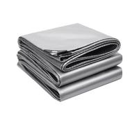 55% Sun Shade Sail for Patio Outdoor Sunshades Gray Sun Sail for Garden Greenhouse Vegetables & Flowers 400cm/157in Umbrella Replacement Canopy