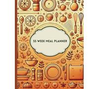 55 Week Food & Nutrition Planner: Your Ultimate Food & Shopping Companion.This 112-page journal is a comprehensive tool to plan your weekly meals, ... and jot down essential dietary goals