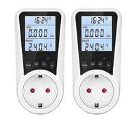 (550) Medidor de potencia para enchufe, medidor de electricidad de doble tarifa, medidor de consumo