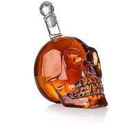 550 ml Decantador Whisky, Calavera Decantador Licor, Decantador De Cráneo, Decantador De Whisky De Vidrio, Jarra De Whisky Frasco, Vasos Calavera Cristal, Para Whisky, Vino y Licores