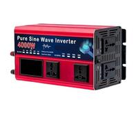 5500W 5000W 4000W Pure Sine Wave Inverter DC 12v To AC 110v/220v Voltage Converter Car Solar Power Inverter(5000W,110V 60Hz)