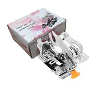 55075 Máquina de Coser de pie de prensatelas de Ruffler de casa Máquina de Coser de prensatelas de pie bajo Prensatelas de pie bajo con Cilindro de Bloqueo(Rosa)