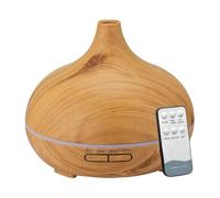 550ml Oil Diffuser for Large Rooms - Remote Control Humidifier with LED Lighting, Timer, USB Charging Odor Removal Diffuser for Bedroom, Hotel, and Home Use