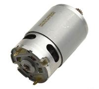 550VC DC Motor 16.8V 14 Dientes/para Taladro Eléctrico Destornillador/Metal Pieza de Repuesto Alta Fiabilidad Larga Vida/Acabado Plata