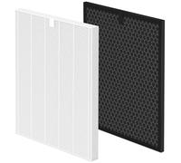 5510 5520 Filtro de repuesto Q compatible con Winix 5510, 5520 PlasmaWave purificadores de aire, H13 True HEPA y filtro de carbón activado, parte # 1712-0123-00, 1 juego en total 2 piezas