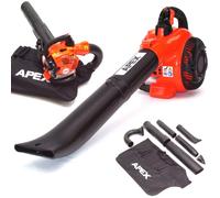 55117 Soplador Aspirador Triturador de hojas acobijadora motor gasolina jardin