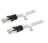 55138 Cable de conexión S/FTP Cat 8 Line Cu LSZH gris3 metros24 AWG Adern: 8 ...